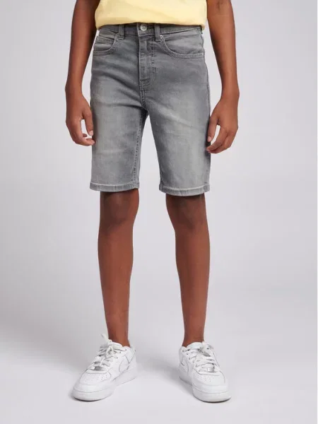 Lee Medžiaginiai šortai West 5 Pocket pilka