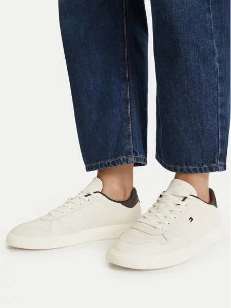Tenisice Tommy Hilfiger Icon Court Light bijela