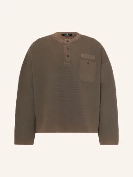 Represent Tričko S Dlouhým Rukávem khaki