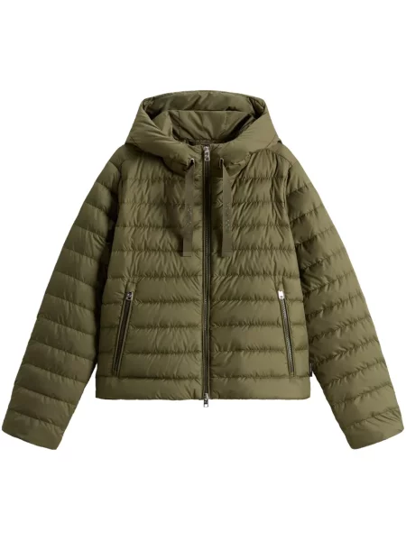 Matlasat geacă Woolrich verde