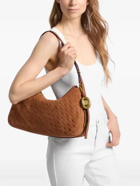 Geantă Michael Kors din piele maro