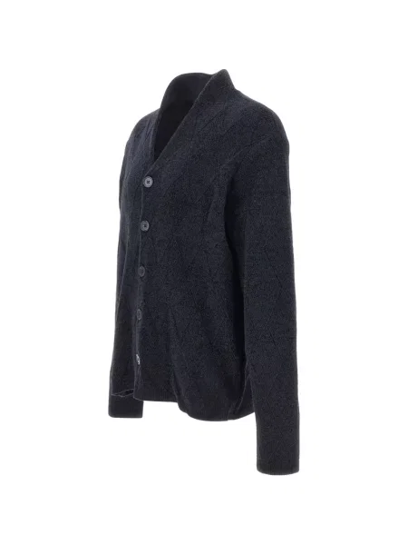 Vilnonis kardiganas Emporio Armani mėlyna