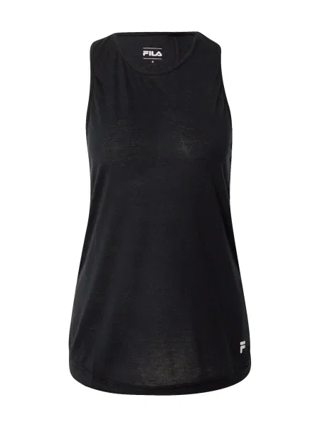 FILA Sport top negru alb