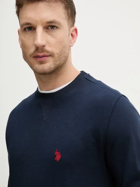 U.S. Polo Assn. melegítőfelső férfi pamuttal DHM LB CREW