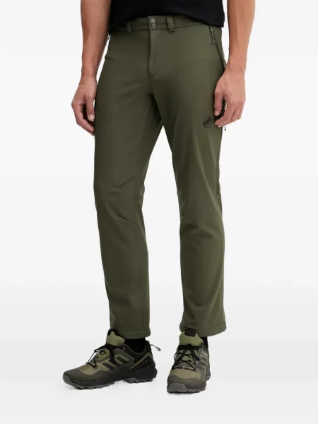 Kalhoty Mammut s potiskem zelené