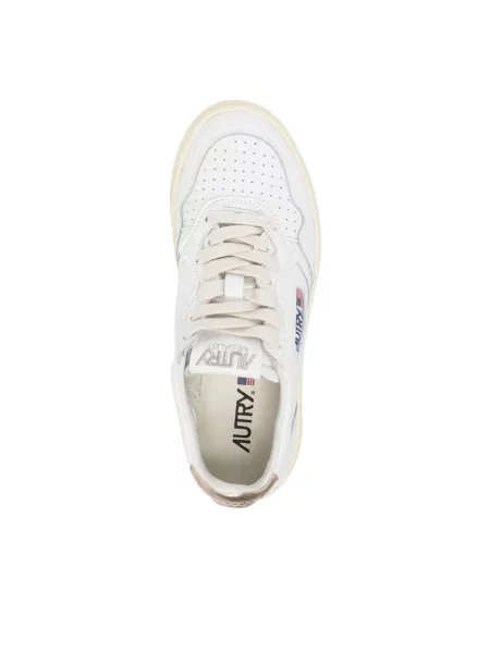 AUTRY sneakersy skórzane Medalist Low białe
