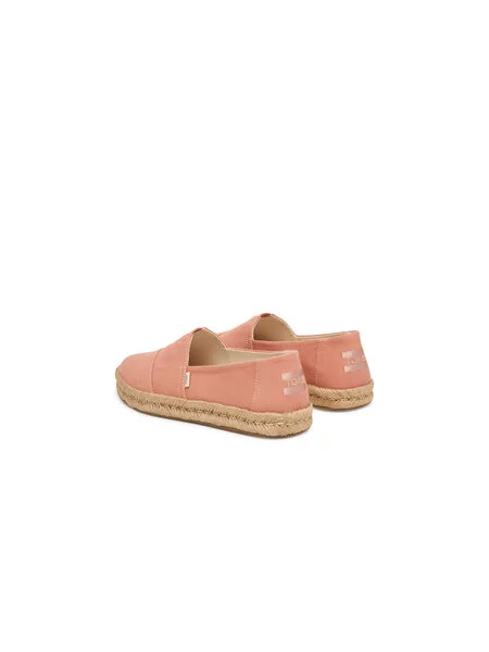 Espadrilės Toms Alpargata Rope rožinė