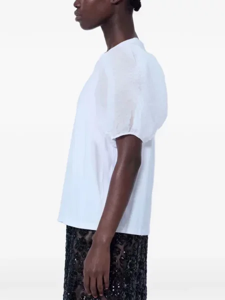 Tricou Cecilie Bahnsen alb