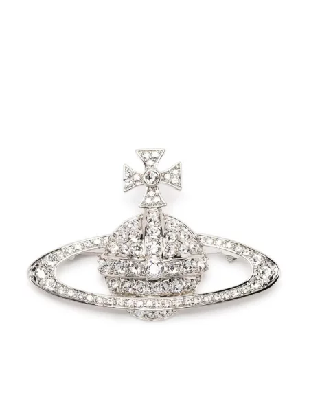 Brosa Vivienne Westwood de cristal