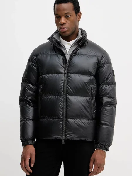 Tommy Hilfiger jachetă scurtă pentru bărbați negru