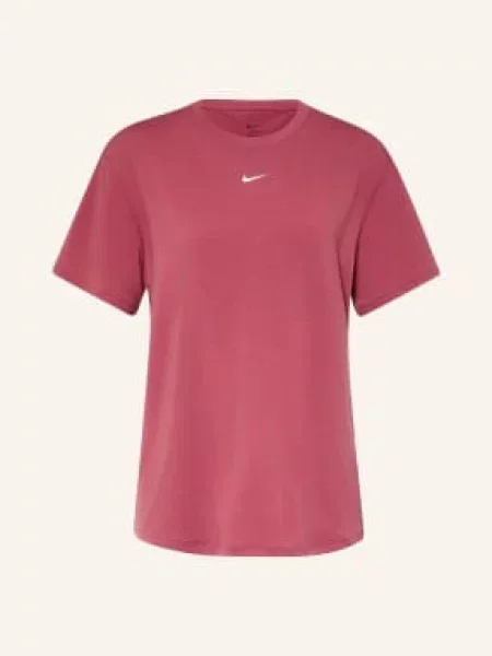 Nike Funkční Tričko One Relaxed tmavě červená