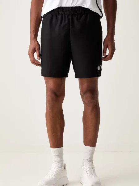 Emporio Armani pantaloni scurți sport pentru bărbați negru