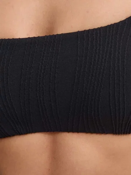 Top Chantelle cu legături negru