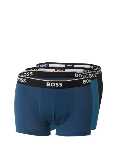 BOSS BLACK Chiloți boxer Power albastru