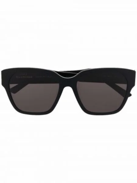 Raštuotos saulės akiniai Balenciaga Eyewear juoda
