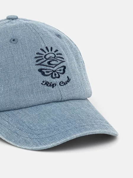 Джинсова кепка Rip Curl з аплікацією
