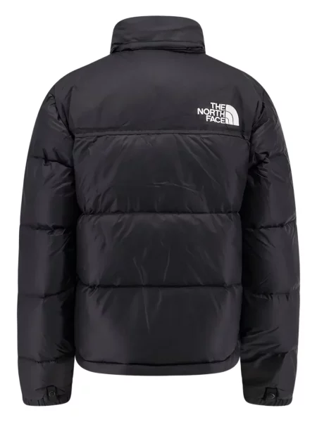 Geacă cu puf The North Face cu broderie negru
