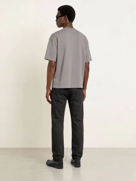 Allsaints Džíny S Rovným Střihem Regular Straight Fit 5 black černé