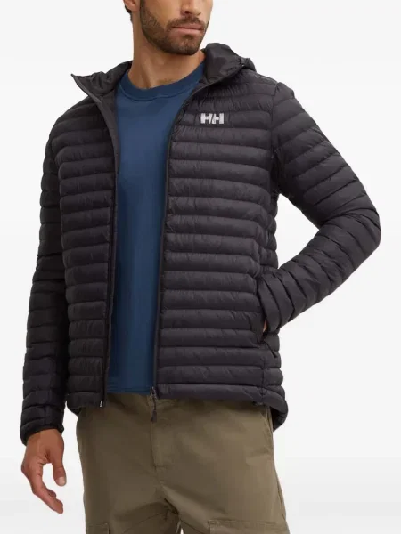 Geacă Helly Hansen cu glugă negru