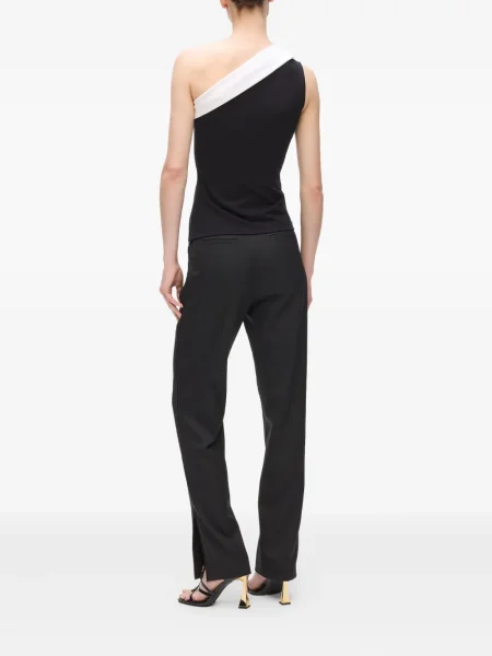 Bluzka Karl Lagerfeld asymetryczna czarna