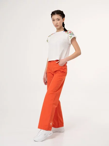 Дитячі Повсякденні штани YUMSTER помаранчевий