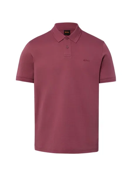 BOSS Orange koszulka polo Pe_Interlock Mężczyźni S różowy