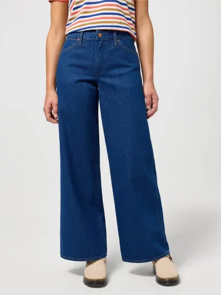 Джинсы клеш Wrangler синие