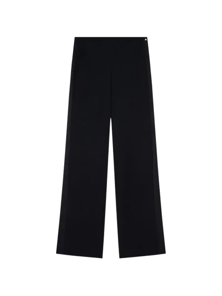 Pantaloni Armani Exchange din satin negru