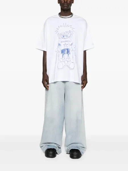 Džinsai Vetements mėlyna