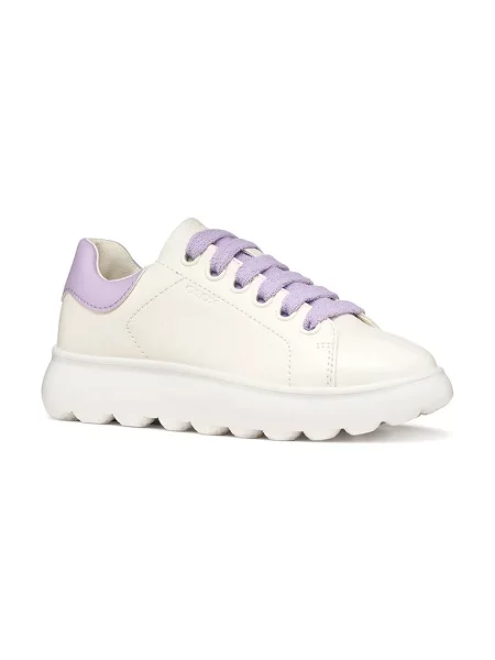 Geox sneakers pentru copii PUFFYPOP alb