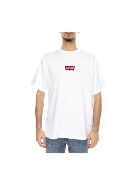 T-shirt o kroju regular fit z czystej bawełny Levi's biała