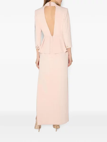Ușor rochie Elisabetta Franchi din satin roșu