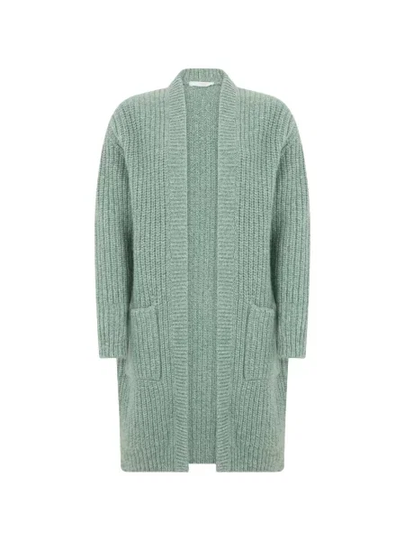 Cardigan Fedeli din cașmir verde