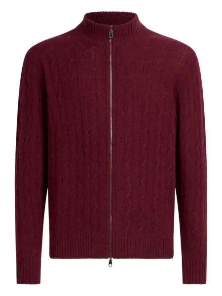 Cardigan Etro din cașmir roșu