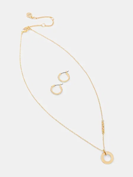 Кольє і сережки Dkny