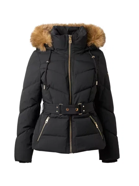 GUESS Geacă de iarnă NEW FATEMA' negru