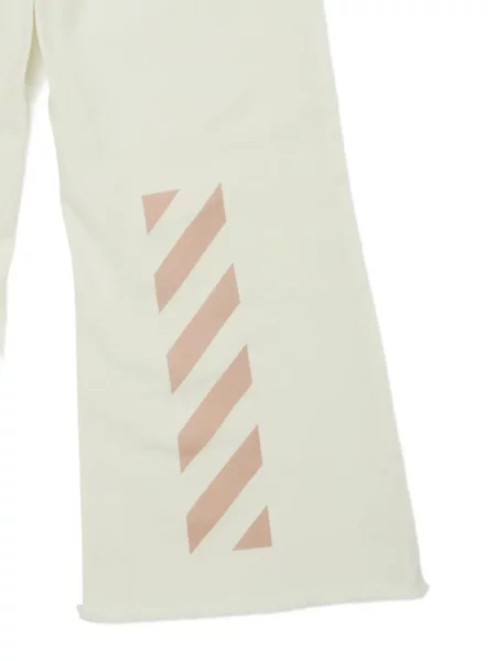 Spodnie dziecięce Off-white białe