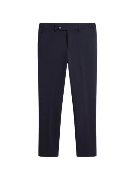 Pantaloni Tommy Hilfiger cu autograf albastru