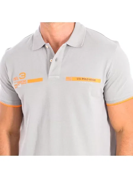 Koszulka polo U.s Polo Assn. szara