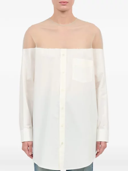 Cămașă Mm6 Maison Margiela alb