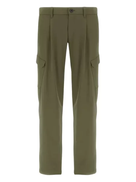 Spodnie Herno plisowane zielone