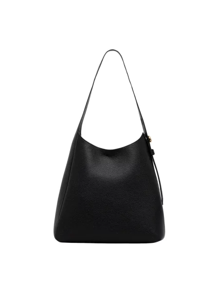 Torebka hobo Tory Burch skórzana czarna