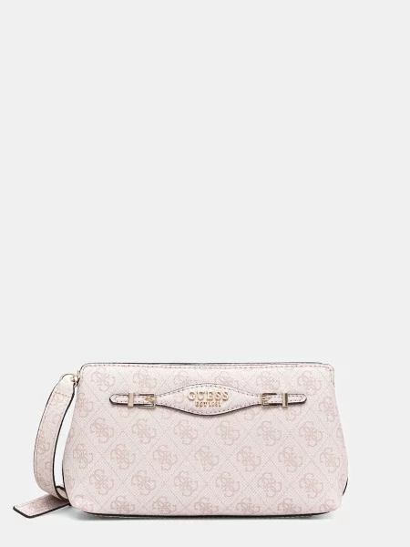 Guess torebka KATYA różowy