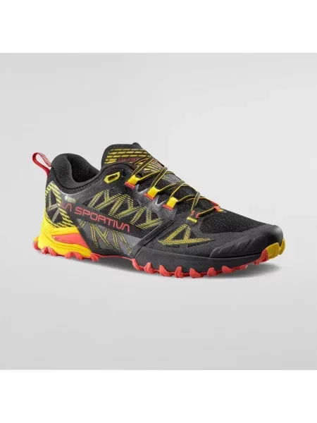 La Sportiva buty biegowe z membraną Bushido III GTX black żółty czarne
