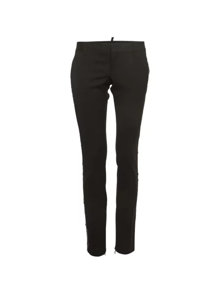 Pantaloni Dsquared2 cu paiete negru