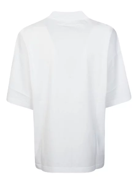 Tricou Palm Angels cu imagine alb