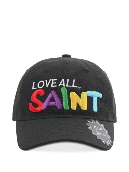 Șapcă Saint Mxxxxxx cu broderie negru