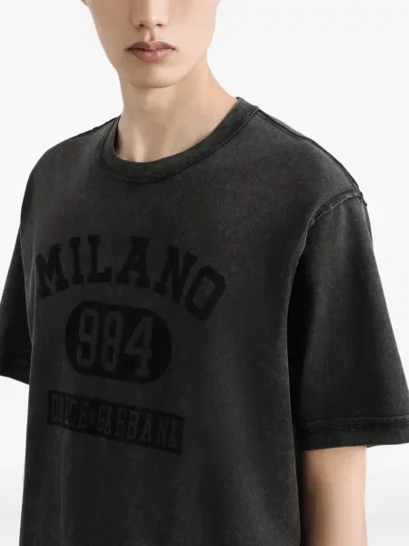 Μπλούζα Dolce & Gabbana μαύρο