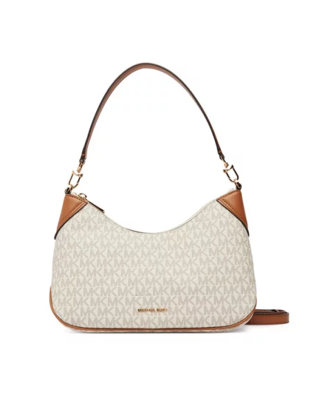 Ročna torba MICHAEL Michael Kors Svetlo bež