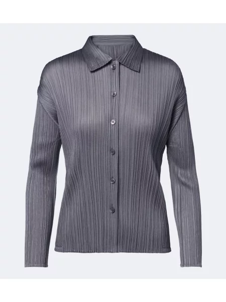 Cămașă Pleats Please Issey Miyake gri